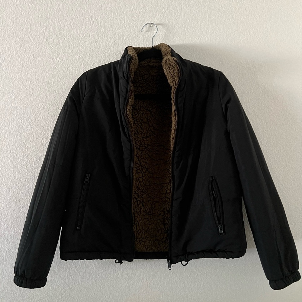 Roolee Into the Forest Reversible Sherpa- DarkOliveGreen